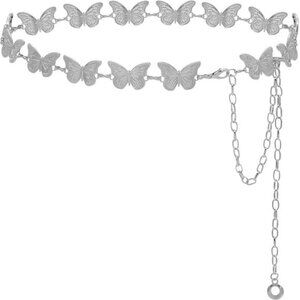 ✨ 8-Way Metal Waist Chain Belt – Adjustable Body Jewelry